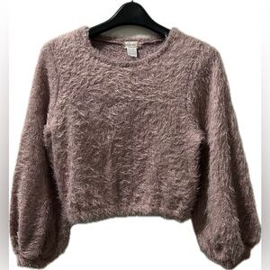 altar’d state | Fuzzy Eyelash Sweater